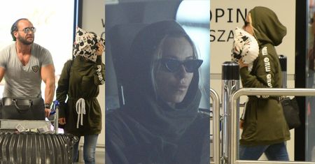Doda i Stępień na lotnisku w Warszawie (ZDJĘCIA)