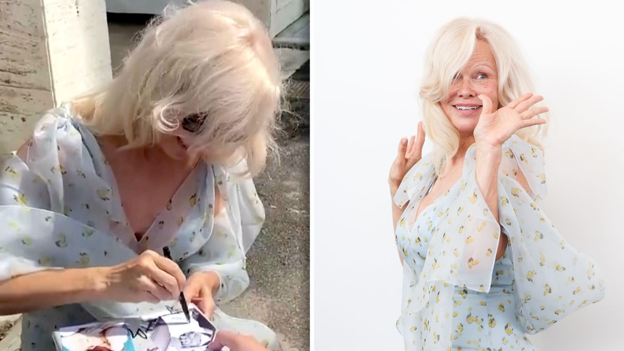 Pamela Anderson wyszła na spotkanie z fanami. Tak wygląda 59-latka