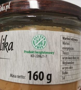 Na etykiecie pasztetetu była informacja, że jest bezglutenowy