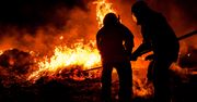 Gliwice: Nocny pożar pustostanu. Dwie osoby trafiły do szpitala