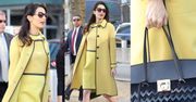 Ciężarna Amal Clooney w stylizacji za 25 tysięcy