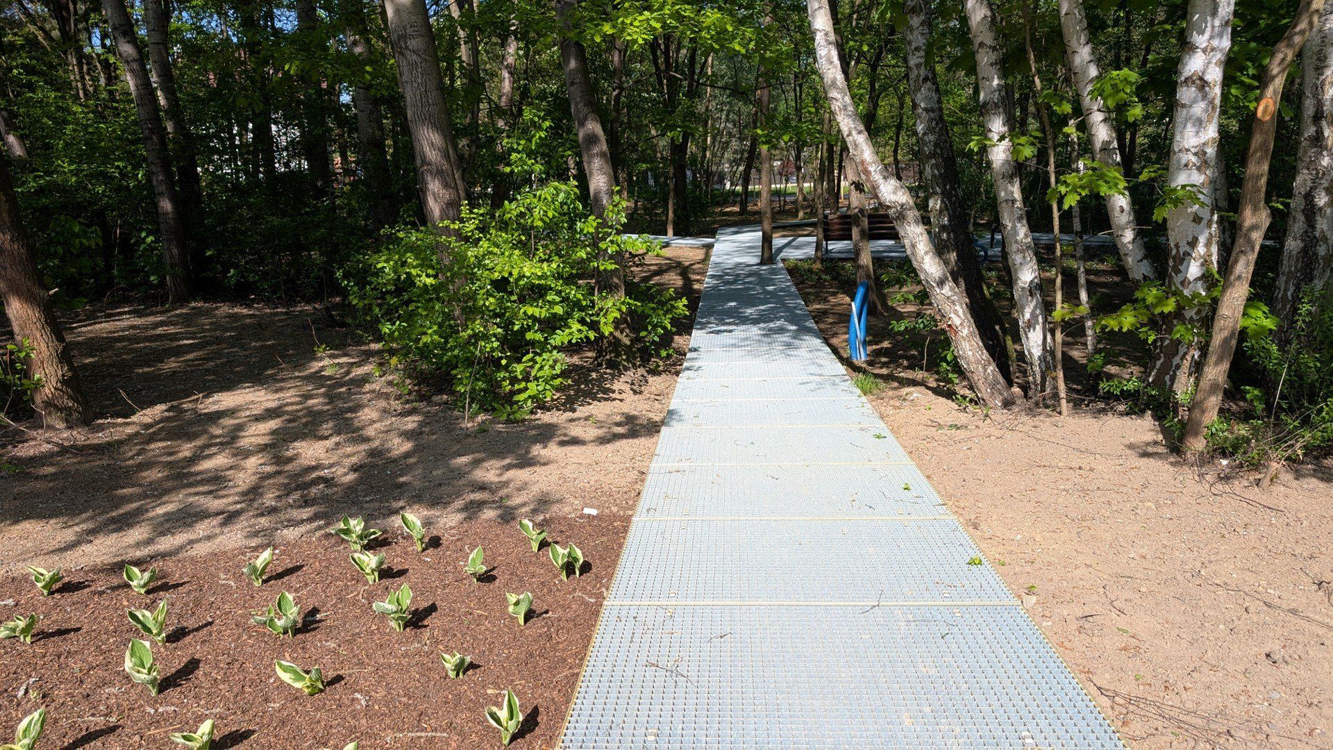 Na Ruczaju budowany jest nowy park kieszonkowy