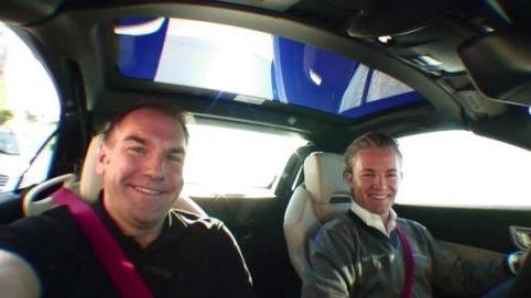 Nico Rosberg w nowym SLK