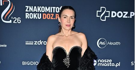 Olga Bołądź olśniła na gali. Welur, futro i zmysłowy dekolt skradły show