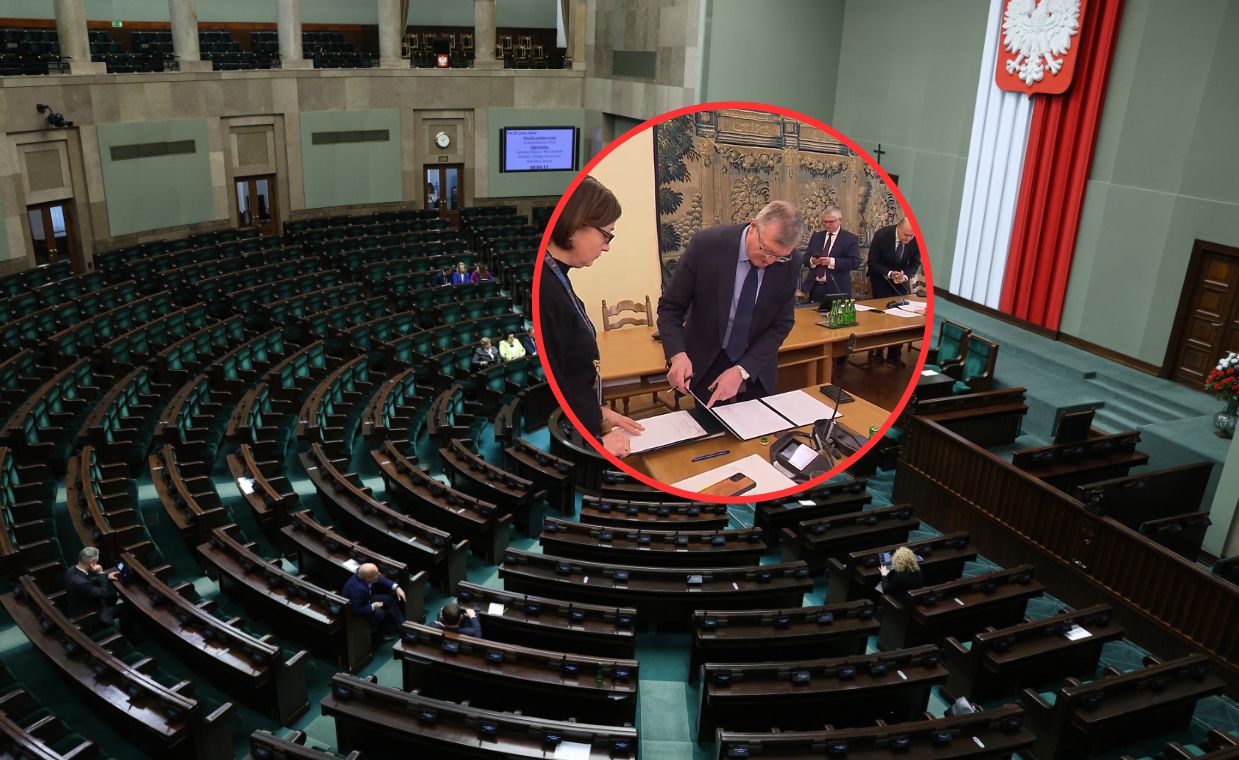 Wpadł na gorącym uczynku. Poseł się tłumaczy