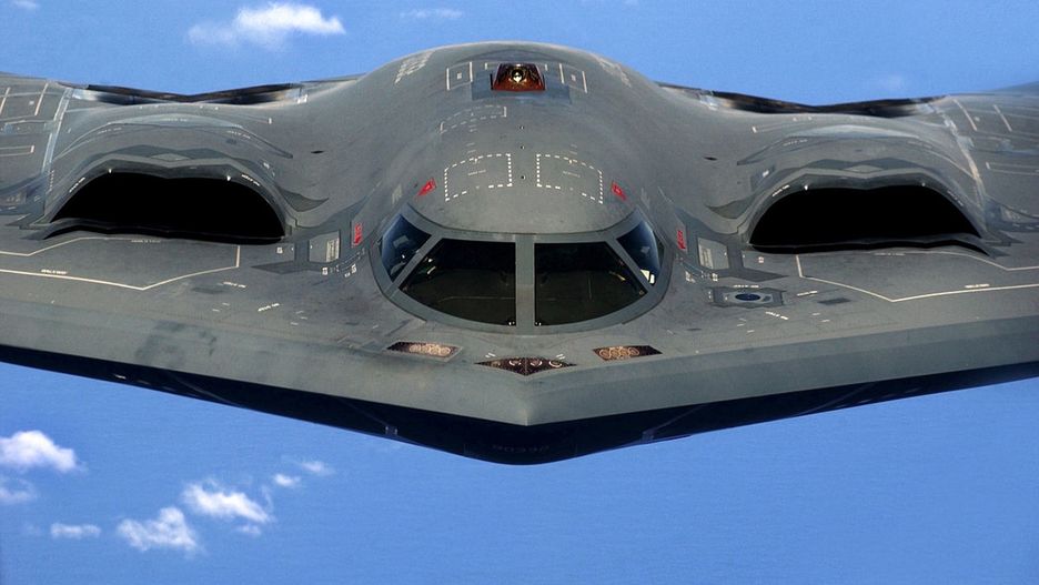 Trudnowykrywalny bombowiec B-2 Spirit