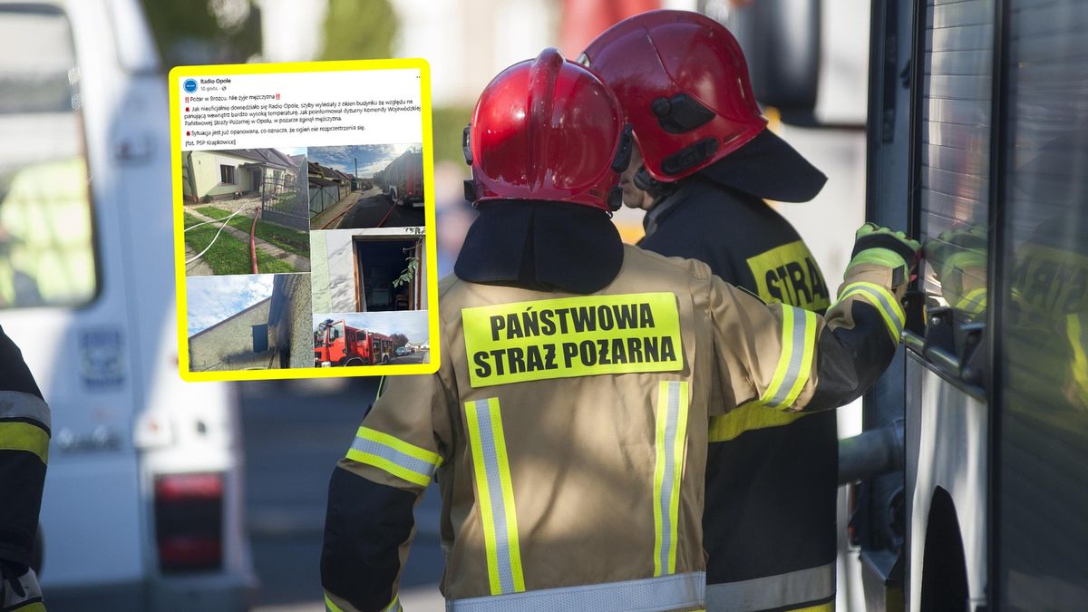 Tragiczne odkrycie po pożarze.