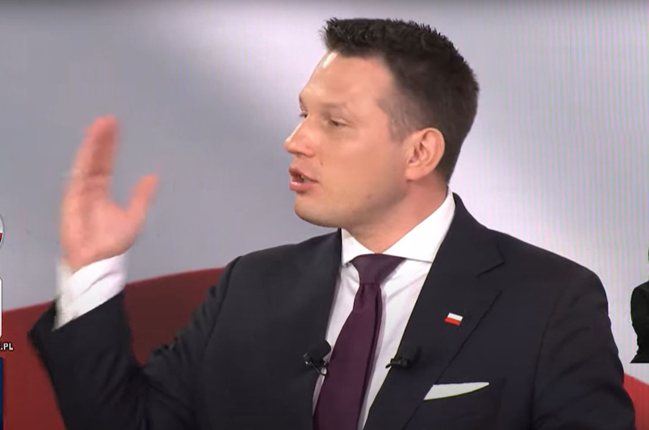 "Mówi pan bzdury". Mentzen wprost do Hołowni