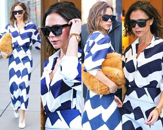 #TRENDY: Victoria Beckham z pluszową torebką