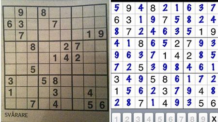 Zrób zdjęcie Sudoku, aby otrzymać rozwiązanie! 1