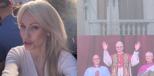 Magdalena Ogórek pokazała, co działo się w Watykanie zaraz po wyborze papieża. "Nie działały komórki"