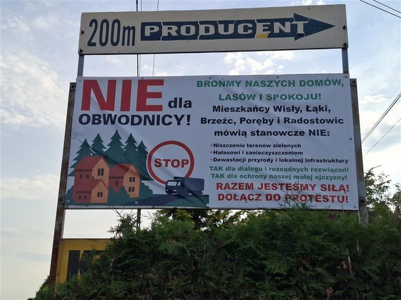 Zachodnia obwodnica Pszczyny oprotestowana. Nie chcą jej mieszkańcy
