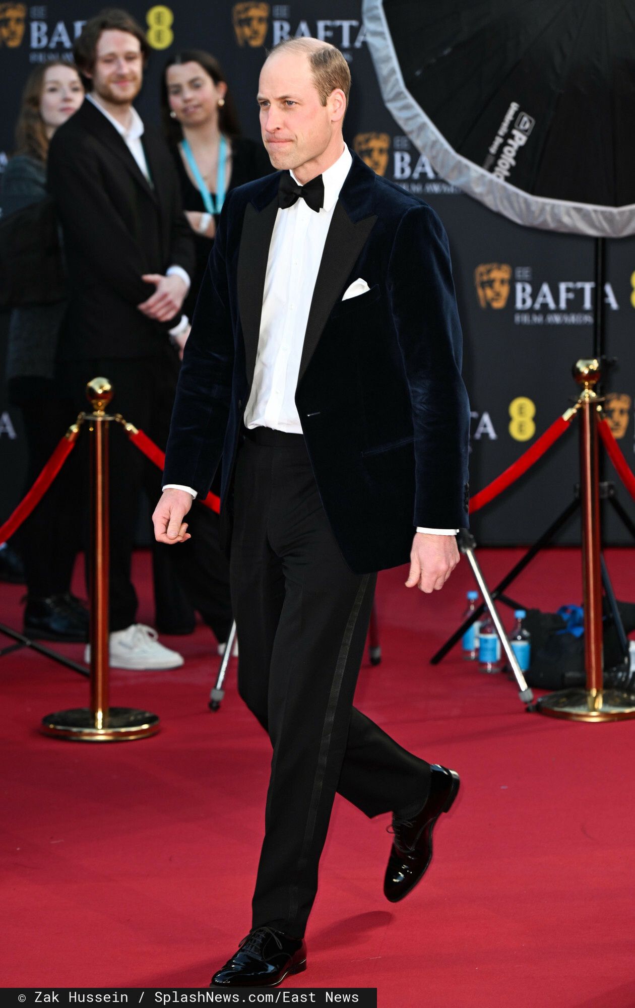 Książę William na rozdaniu nagród BAFTA
