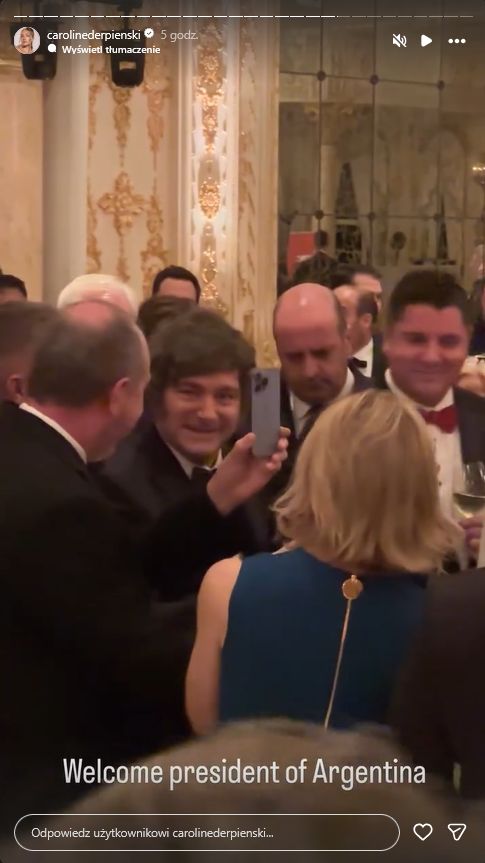 Caroline Derpienski bryluje w rezydencji Donalda Trumpa