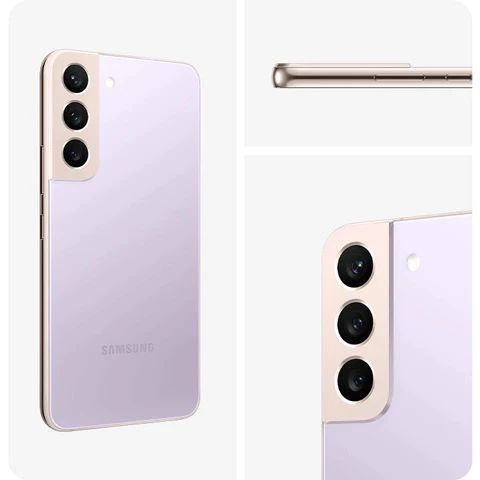 Samsung Galaxy S22 w kolorze fioletowym