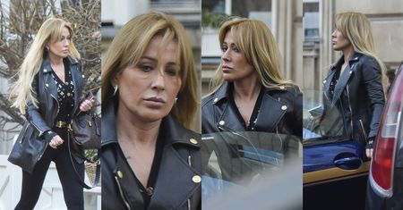 Niemrawa Sylwia Peretti zasuwa po Warszawie w "Lucyferze" za ponad MILION ZŁOTYCH! Poznajecie ją? (ZDJĘCIA)