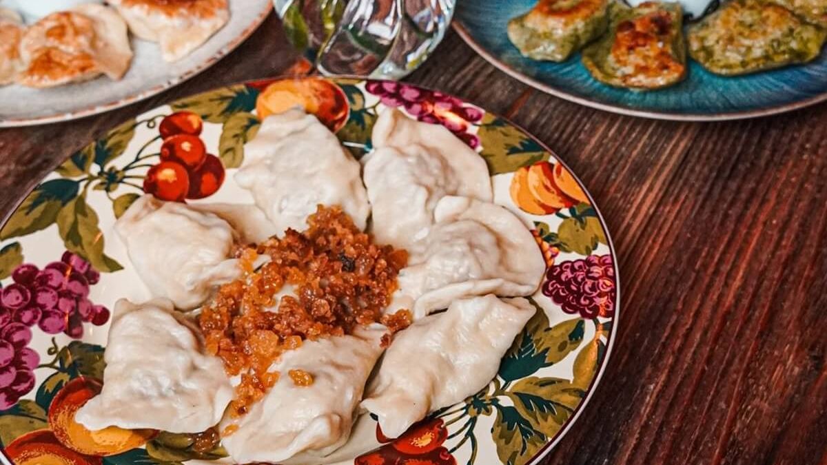Pierogi w restauracji Sielsko Anielsko