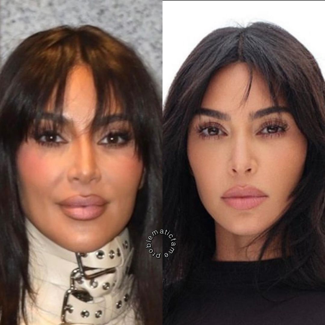 Tak naprawdę wygląda Kim Kardashian