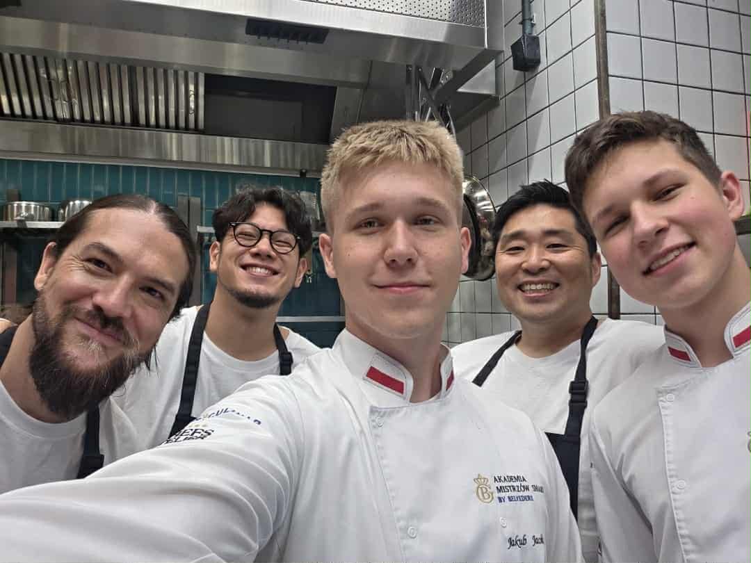 Żychlin: Młody kucharz gotował z gwiazdami światowej gastronomii