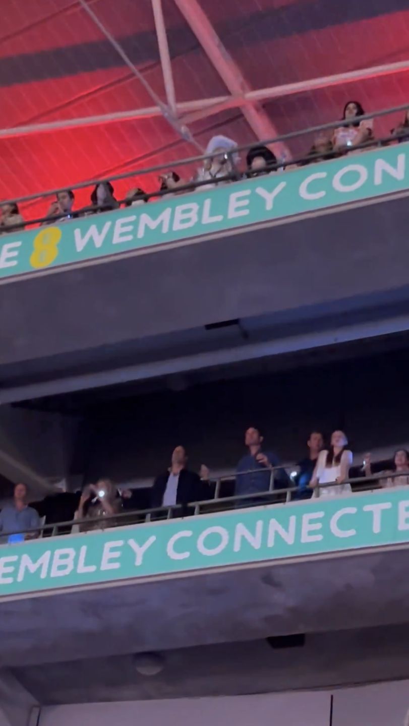 Książę William na koncercie Taylor Swift