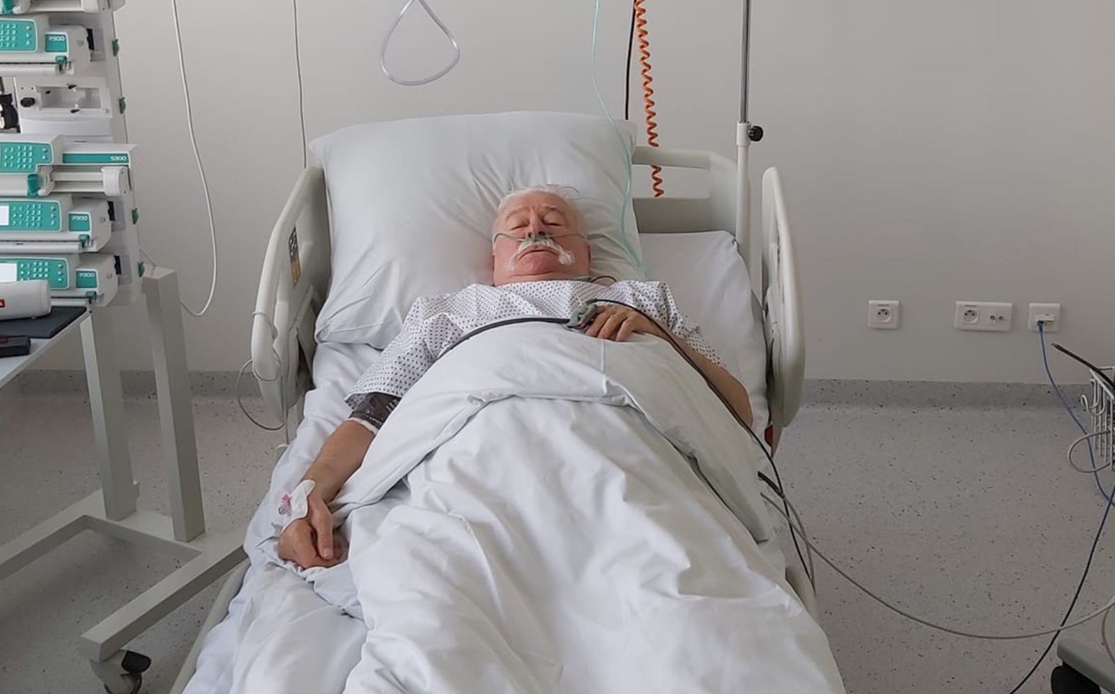 Lech Wałęsa w szpitalu. Zięć zdradza, co się stało