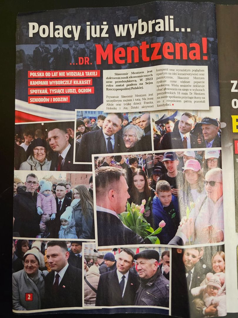 Kampanijny tabloid Mentzena