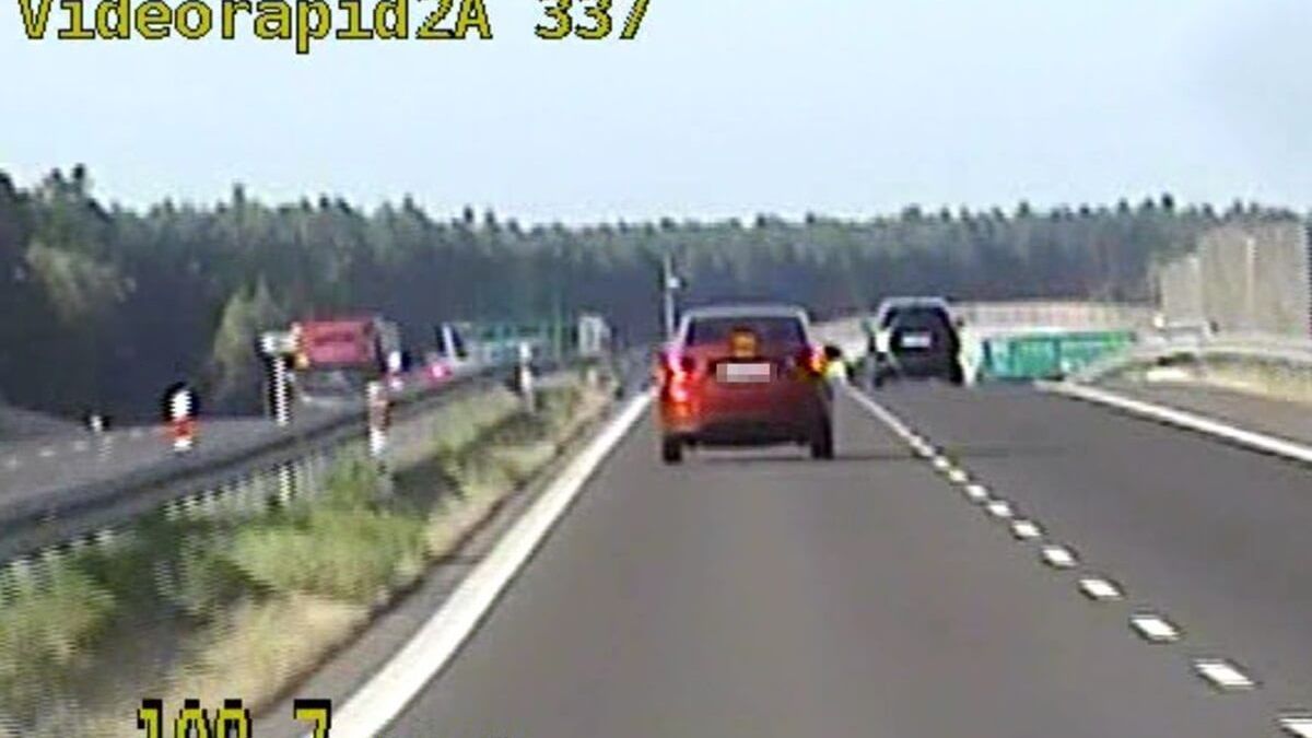31-latek z Warszawy jechał mazdą po S19 z prędkością blisko 200 km/h