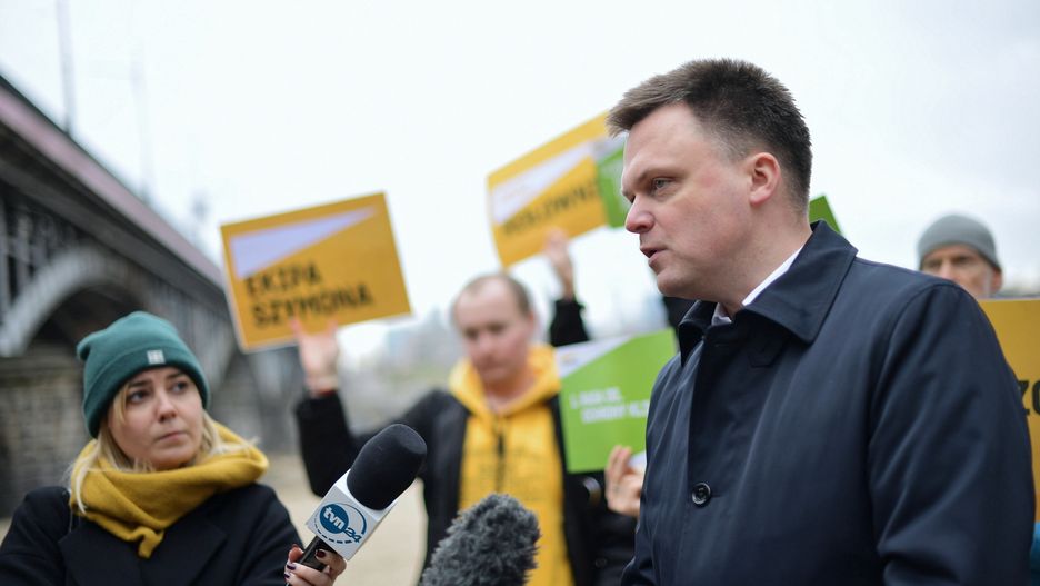 Szymon Hołownia chce poszerzyć działania na rzecz walki z zagrożeniami klimatycznymi