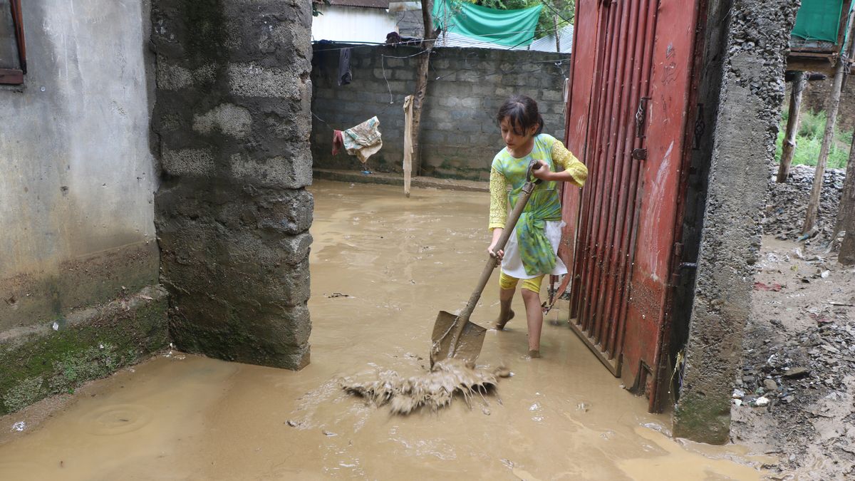 Monsunowe deszcze w Pakistanie