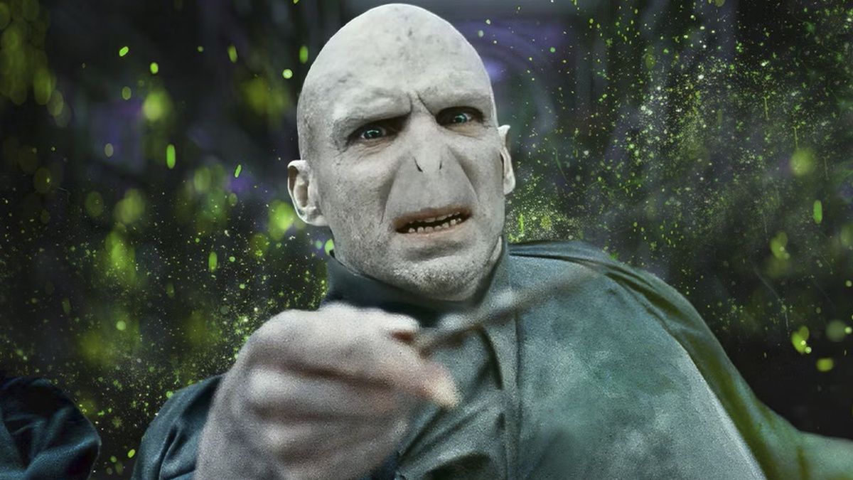 Ralph Fiennes jako Lord Voldemort