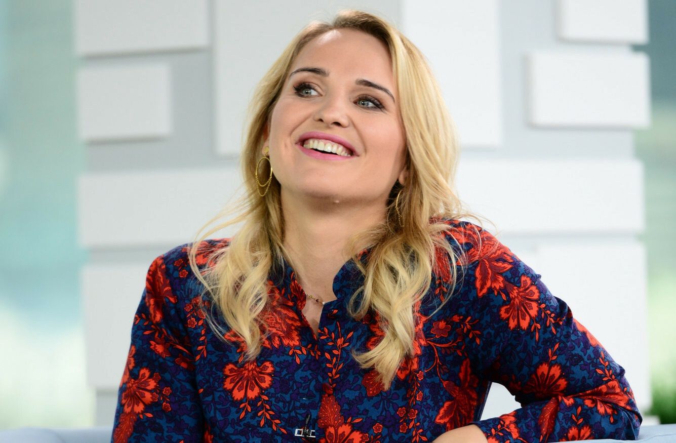 Dzie? Dobry TVN i jego go?cieFot. Wojtek Olszanka/DDTVN/East News   Warszawa 10 09.2018   Na planie programu Dzien Dobry TVN
n/z: Magdalena ChorzewskaWojciech Olszanka