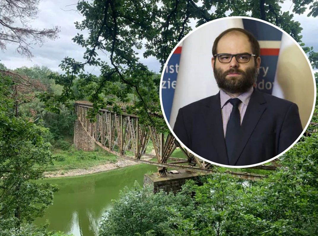 Wiceminister kultury Paweł Lewandowski o wysadzeniu mostu Pilchowickiego