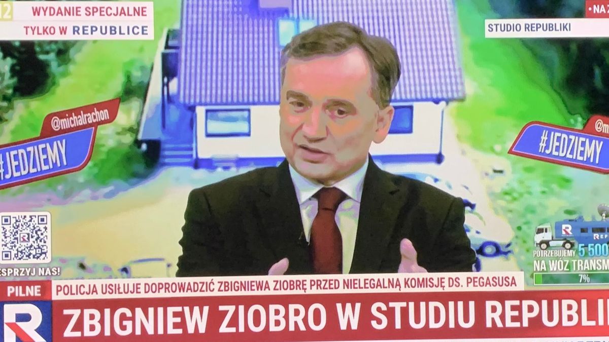 Zbigniew Ziobro w TV Republika.