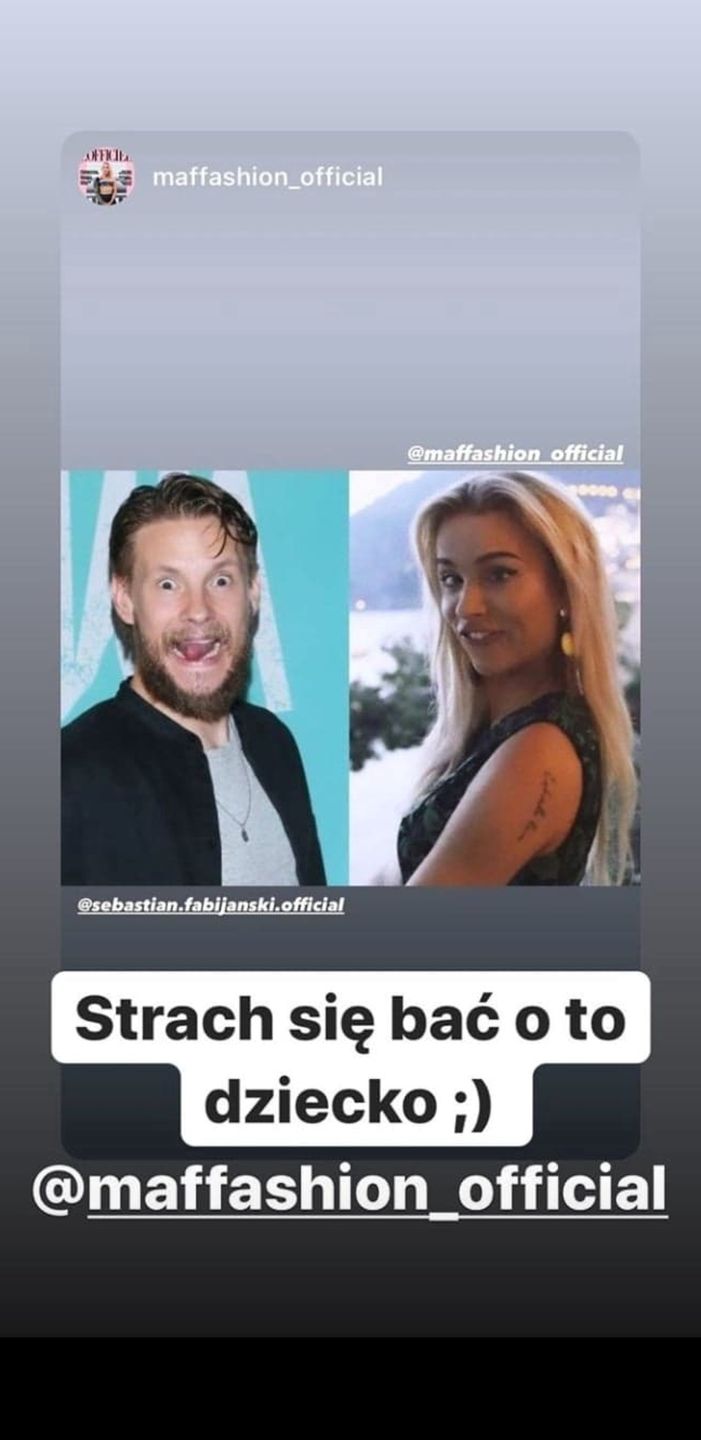 Sebastian Fabijański potwierdził, że zostanie ojcem?