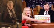 Sophie Turner wyjaśnia zagadkę kubka w "Grze o tron": "To oczywiste, że to wina Emilii Clarke"