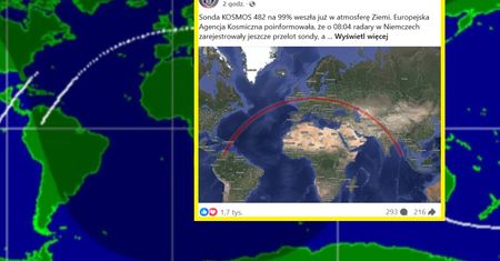 Co się stało z radziecką sondą Kosmos 482? Są nowe informacje