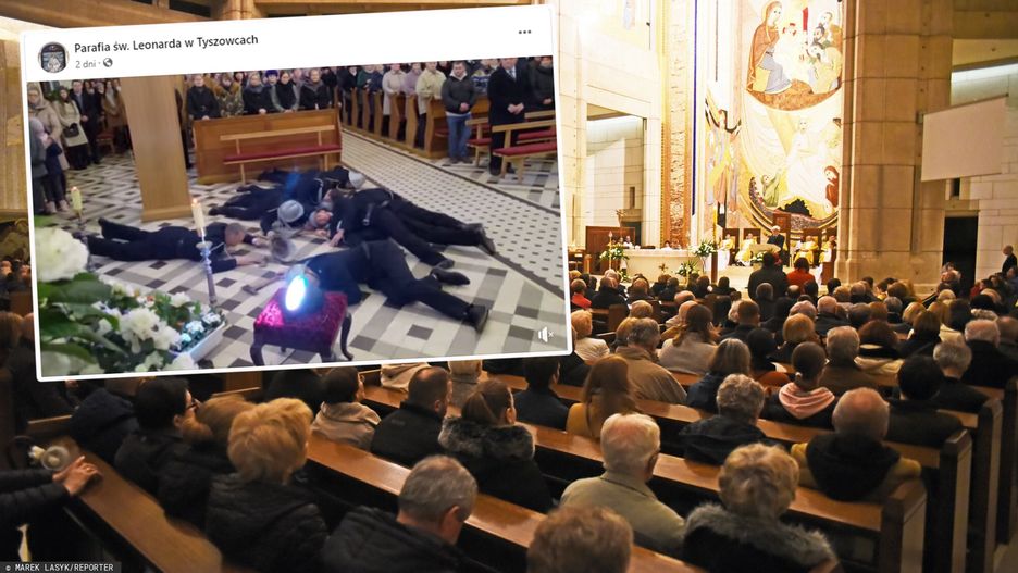 "Padli" w kościele jak rażeni gromem. Niezwykła tradycja
