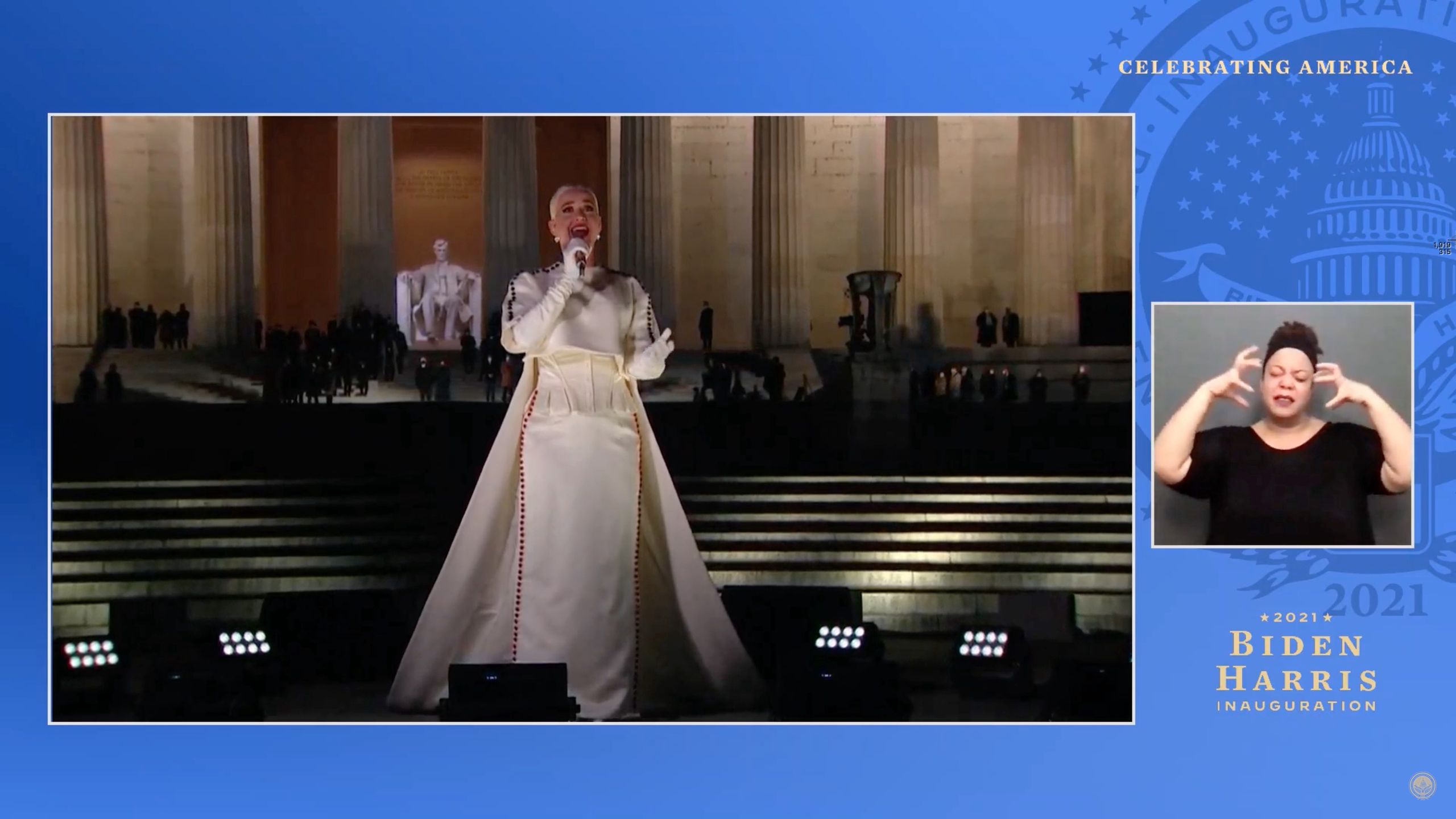 "Celebrating America". Katy Perry