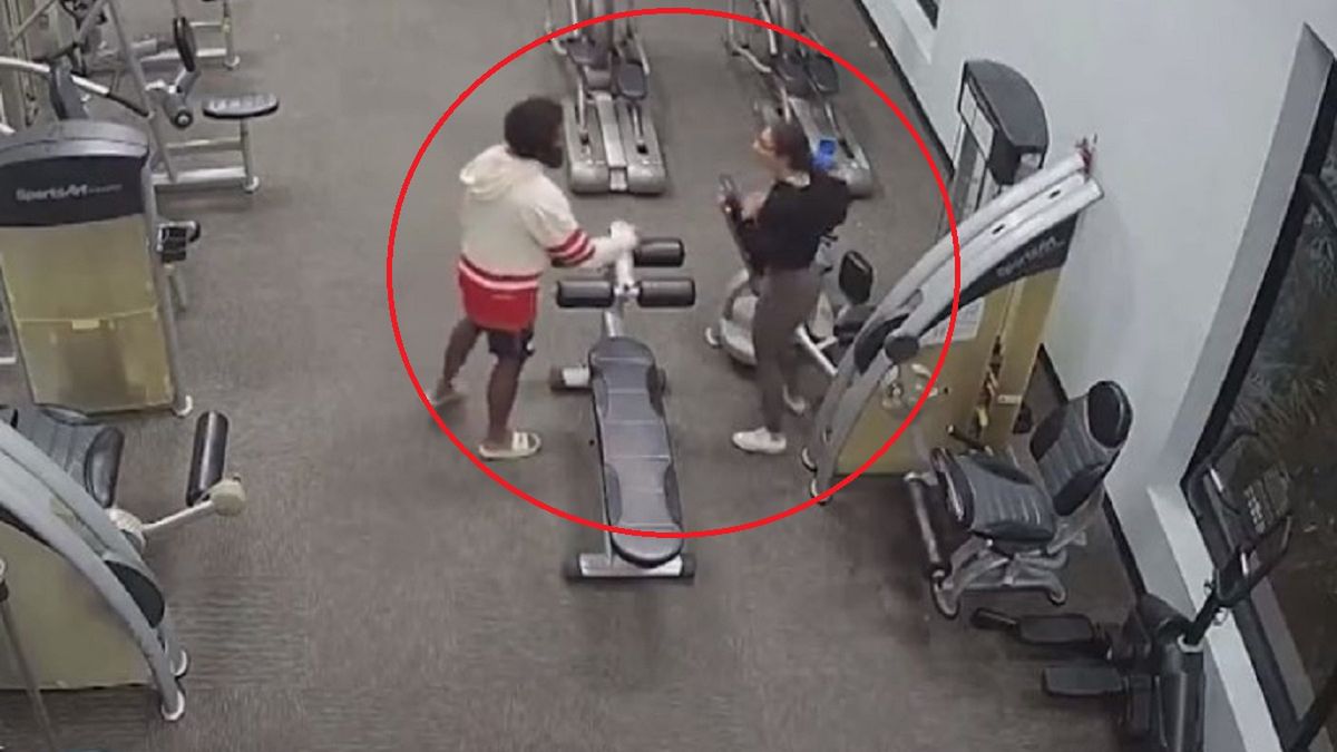 Agresor zaatakował młodą dziewczynę na siłowni. 