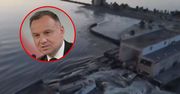 Zapora padła. Duda: chcą zniszczyć Ukrainę i jej przyszłość