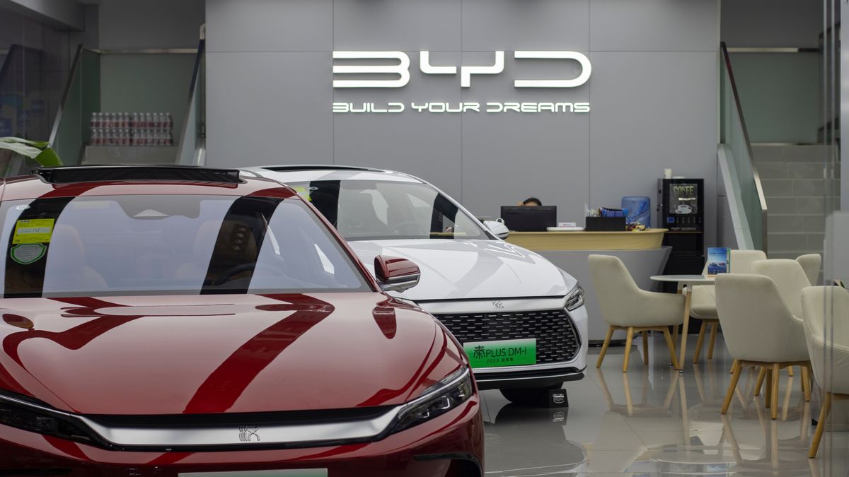 Dongyu Xu
auto, automaker, automobile, automotive, battery, brand, build your dreams, business, byd, car, chain, china, chinese, company, corporation, display, electric, employee, energy, ev, han, hybrid, icon, industry, interior, logo, market, mobility, model, motor, nev, new, production, qin, retail, sales, sedan, shop, showroom, sign, signage, smart, staff, store, supply, symbol, technology, transportation, vehicle