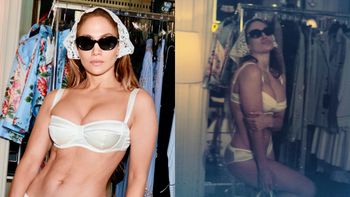 Jennifer Lopez rozebrała się do samej BIELIZNY! 57-letnia gwiazda pręży się na Instagramie i zbiera komplementy: "Jesteś BOGINIĄ" (FOTO)