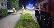 Grudziądz: Pijany kierowca uderzył w latarnię i znaki. Zatrzymał się na chodniku
