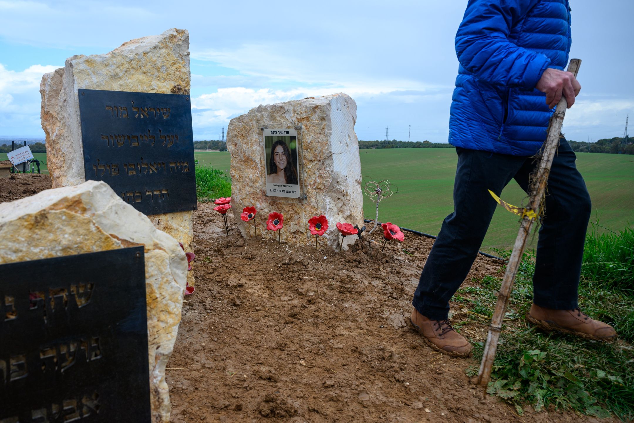 Pomnik pamięci ofiar zabitych przez Hamas w Nahal Oz