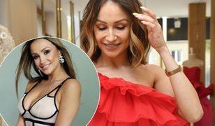 Madeńska w prześwitującym body. Bielizna podkreśliła jej atuty