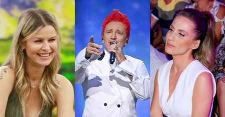 Rok temu Michał Wiśniewski zachwycał się Mandaryną na scenie. Zwrócił się też do obecnej na sali "Polci". Już wtedy romansował z drugą żoną?
