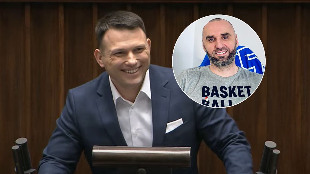 Na dużym zdjęciu Sławomir Mentzen. Na małym Marcin Gortat