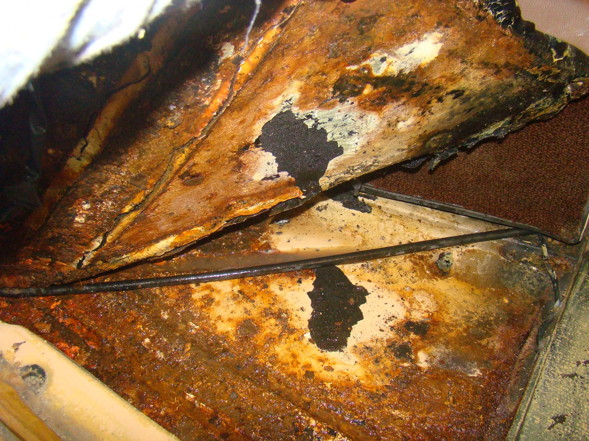 Mercedes 450 SL (R107) - podłoga 9