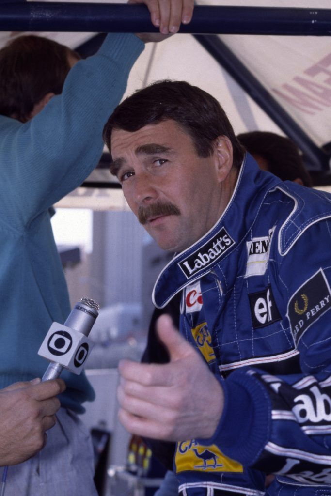Nigel Mansell w 1991 r. fot: Stuart Seeger/CC BY 2.0
