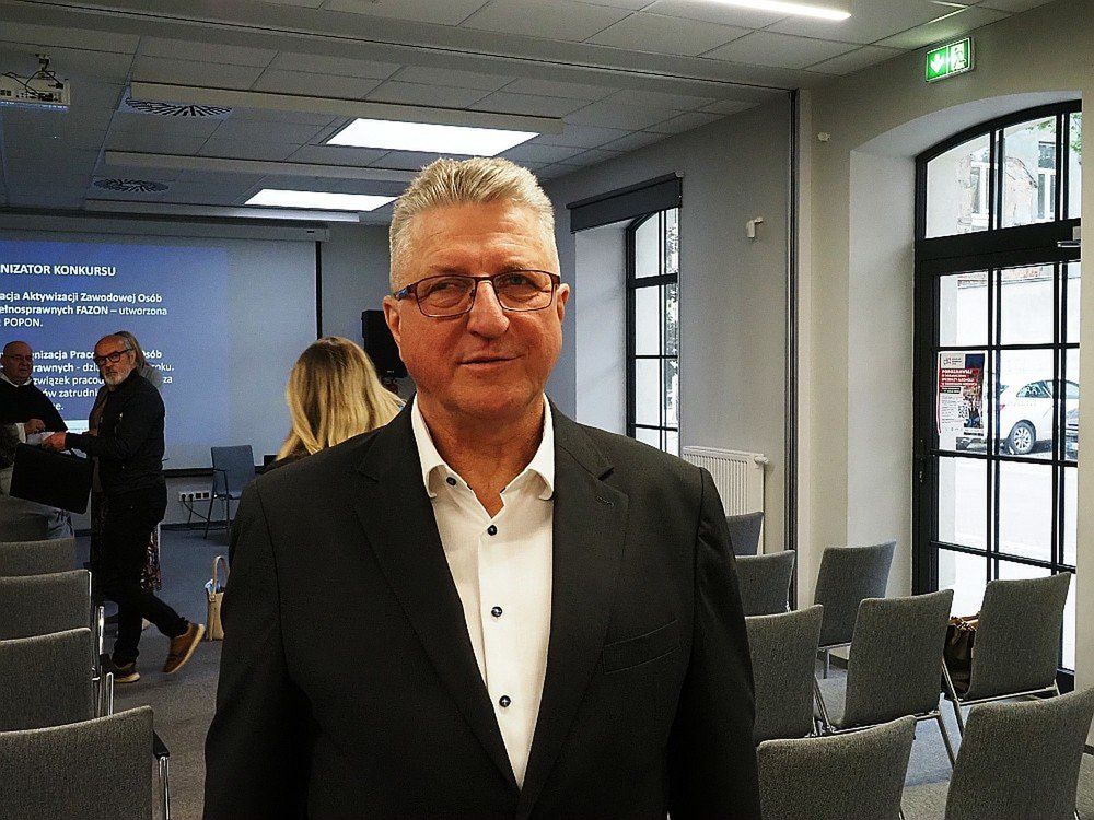 Ireneusz Makowski, członek rady krajowej Polskiej Organizacji Pracodawców Osób Niepełnosprawnych.